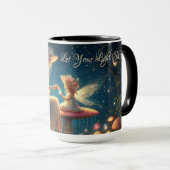 Personalisierte Whimsical Fairy Mother & Child Tas Tasse (VorderseiteRechts)