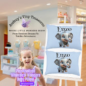 Personalisierte Whimsical Wonders Elephant Kissen