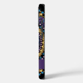 Personalisierte Whimsikanzüge Zodiac Dot Mandala Case-Mate iPhone Hülle (Rückseite / Links)