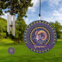 Personalisierte Whimsikanzüge Zodiac Dot Mandala