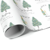 Personalisierte Whimsikmusik Weinroute Mendrisiott Geschenkpapier (Rolleneckpunkt)