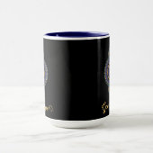 Personalisierte Whimsischer Aries Ornamental Manda Tasse (Zentrum)