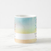 Personalisierte Wiedersehen Family Tree Kaffee Tas Kaffeetasse (Mittel)