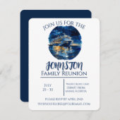 Personalisierte Wiedersehen-Kreuzfahrt Einladung (Vorne/Hinten)