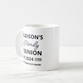 Personalisierte Wiedersehen-Matching Kaffeetasse (Vorderseite Links)