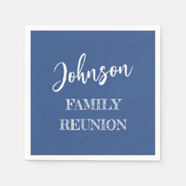 Personalisierte Wiedersehen-Produktfamilie Serviette