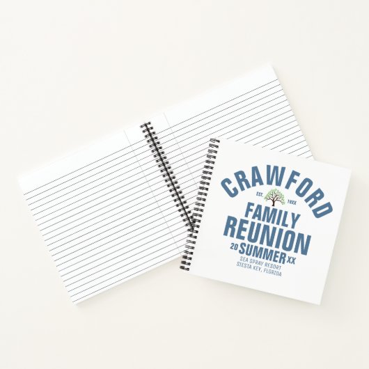 Personalisierte Wiedersehen Spiral Notebook Notizblock (Innenseite)