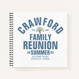 Personalisierte Wiedersehen Spiral Notebook Notizblock