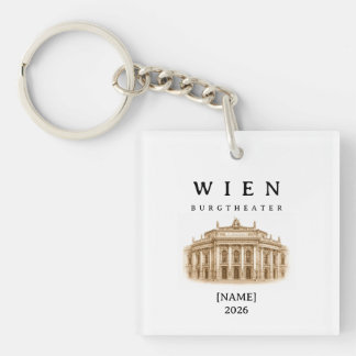 Personalisierte Wien Burgtheater | Name & Jahr Schlüsselanhänger