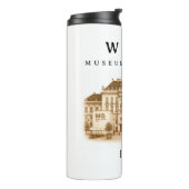 Personalisierte Wien Museumsquartier | Name & Jahr Thermosbecher (Nach links gedreht)