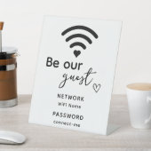 Personalisierte Wifi-Wohngestaltung Neue Zuhause-G Sockelschild (In SItu)