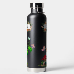 Personalisierte Wildblume Butterfly Garden Trinkflasche
