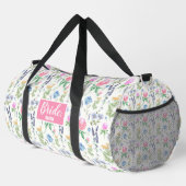 Personalisierte Wildblume Duffle Bag (Rechte Ecke)