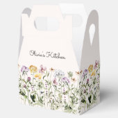 Personalisierte Wildblume Garten Geschenkschachtel (Geöffnet)