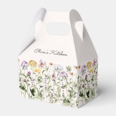 Personalisierte Wildblume Garten Geschenkschachtel (Vorderseite)