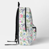 Personalisierte Wildblume Großmutter Muttertag Bedruckter Rucksack (Links)