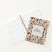 Personalisierte Wildblume-Journal-Notebook Notizblock (Innenseite)