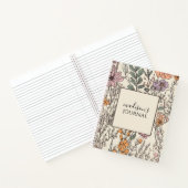 Personalisierte Wildblume-Journal-Notebook Notizblock (Innenseite)