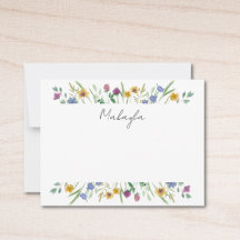 Personalisierte Wildblume