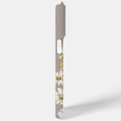 Personalisierte Wildblume Muster auf Beige Case-Mate iPhone Hülle (Rückseite / Rechts)