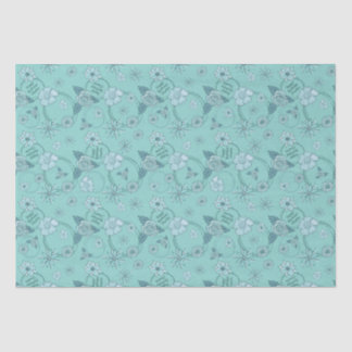 Personalisierte Wildblume Seidenpapier