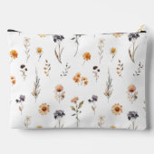 Personalisierte Wildblume Zubehörtasche (Rückseite)