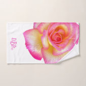 Personalisierte "Wildblumen Badhandtuch Set (Handtuch)