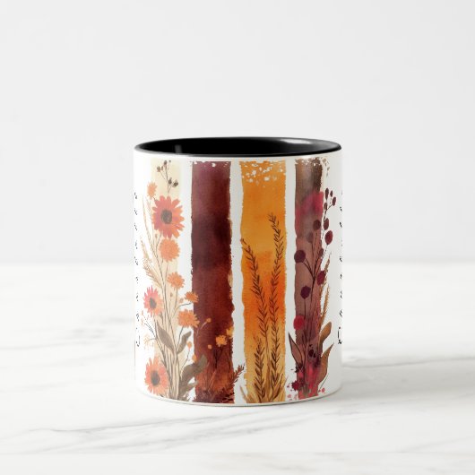 PERSONALISIERTE WILDBLUMEN TASSE 5 (Mittel)