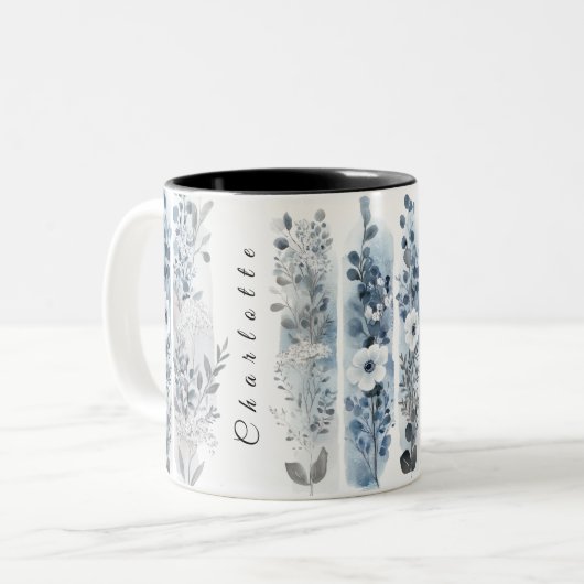 PERSONALISIERTE WILDBLUMEN TASSE 6 (Vorderseite Links)