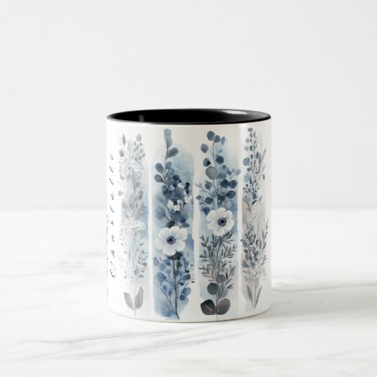 PERSONALISIERTE WILDBLUMEN TASSE 6 (Mittel)