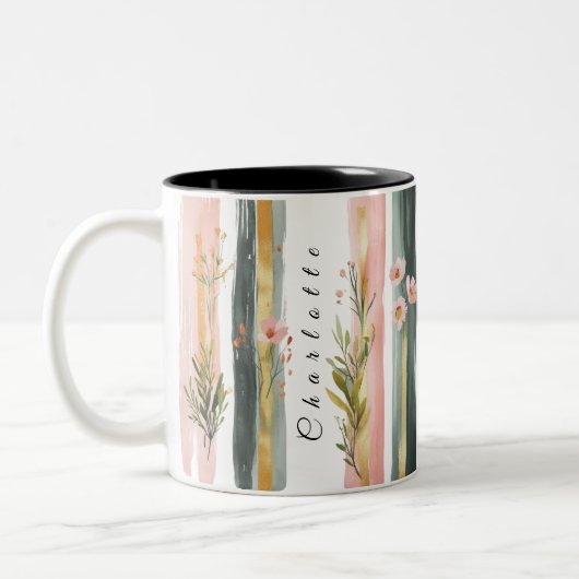 PERSONALISIERTE WILDBLUMEN TASSE 7 (Links)