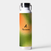 Personalisierte Wilde Rostolivgrün Trinkflasche (Vorne)