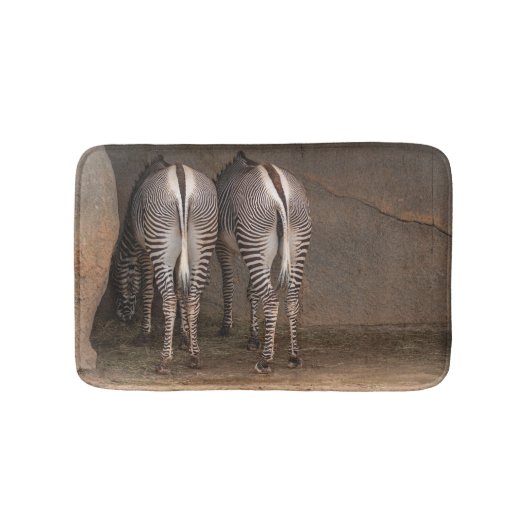 Personalisierte Wildtiere Tiger Badematte (Vorderseite)