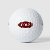 Personalisierte Wilson-Golfbälle mit Ihrem Monogra Golfball (Vorderseite)