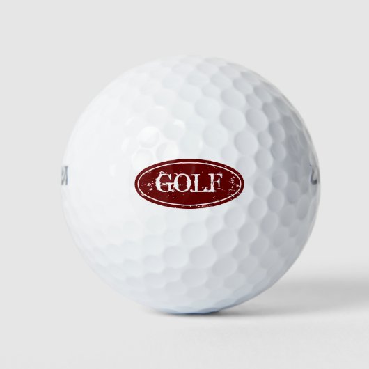 Personalisierte Wilson-Golfbälle mit Ihrem Monogra Golfball (Vorderseite)