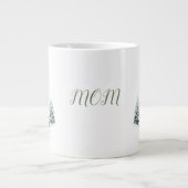 Personalisierte Winter Scene Knochen China Tasse (Vorderseite)