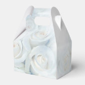 Personalisierte Winter White Roses Gable Fevor Box Geschenkschachtel (Rückseite)
