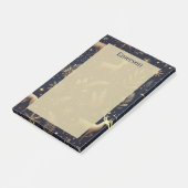 Personalisierte Winterhirsch Post-it® Notizen (angewinkelt)