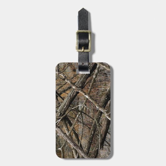 Personalisierte wirkliche Camouflage/Tarnung Gepäckanhänger (Vorderseite vertikal)