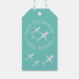 Personalisierte Wish-Flugzeuge zum Geburtstag in d Geschenkanhänger