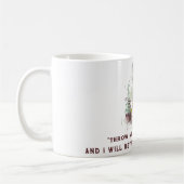 Personalisierte Wolf Zitat-Kaffeezubereitung Tasse (Links)