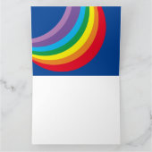 Personalisierte Wolke, Regen und Sonnenschein Mutt Karte (Innenseite)