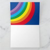 Personalisierte Wolke, Regen und Sonnenschein Mutt Karte (Innenseite)