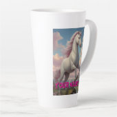 Personalisierte Wolken Milchtasse (Rechte Ecke)