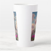 Personalisierte Wolken Milchtasse (Vorderseite)