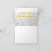 Personalisierte Wolken mit Zitat (Innenseite)