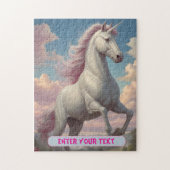 Personalisierte Wolken Puzzle (Vertikal)