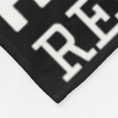 Personalisierte Word Cloud Sherpa Fleece Decke (Ecke)