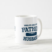 Personalisierte Word's Beste Vater-Ehemann-Tasse Kaffeetasse (VorderseiteRechts)