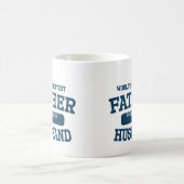 Personalisierte Word's Beste Vater-Ehemann-Tasse Kaffeetasse (Mittel)